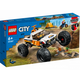 Lego 60387 - City - Avventure del Fuoristrada 4x4