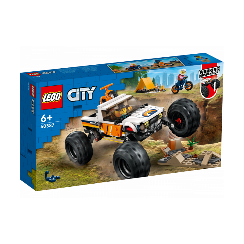 Lego 60387 - City - Avventure del Fuoristrada 4x4