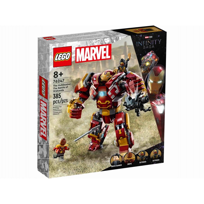 Lego 76247 - Marvel - Hulkbuster: La battaglia di Wakanda