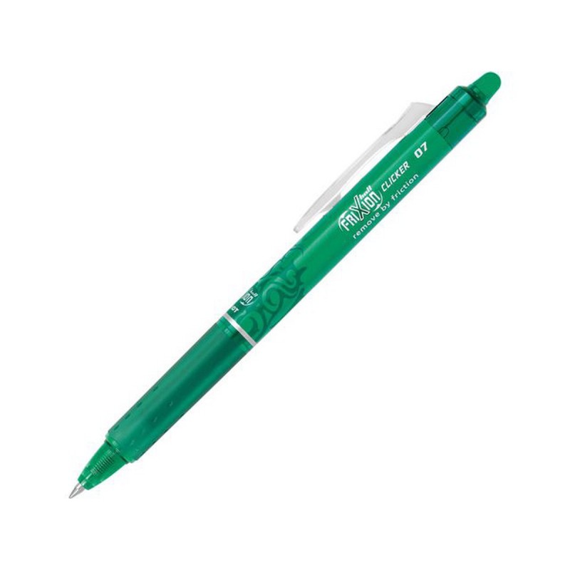 Pilot 41759 - Penna Frixion Clicker Verde Punta 0,7 Conf.12 pz