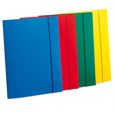 Ans 23 - Cartellina con Elastico 3 Lembi A4 Conf.10 pz