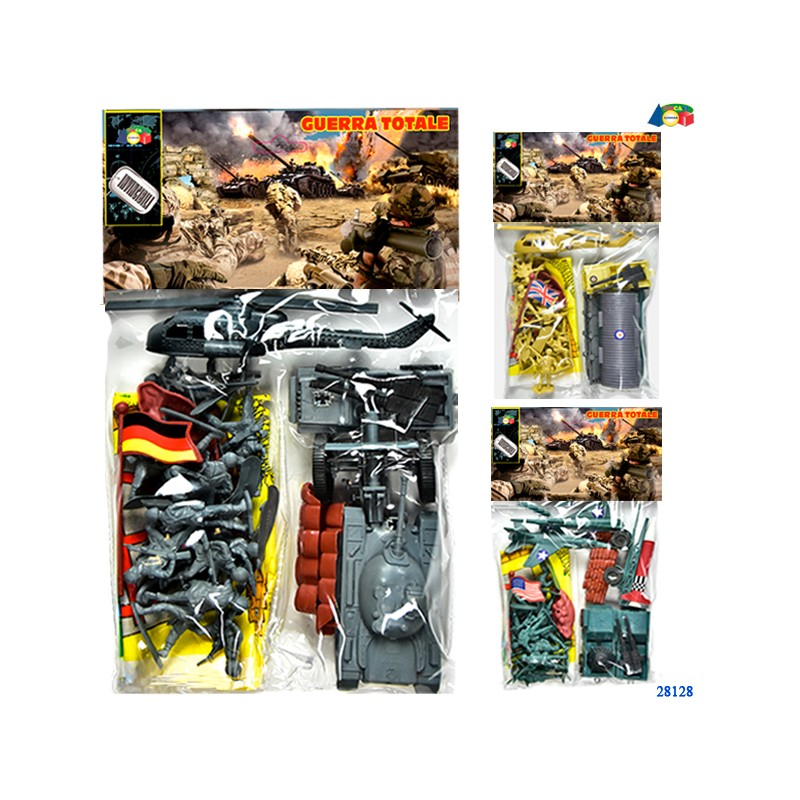 Ginmar 28128 - Busta Soldati Guerra Totale