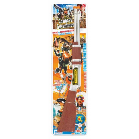 Rstoys 11496 - Blister Fucile Cowboys Luci e Suoni