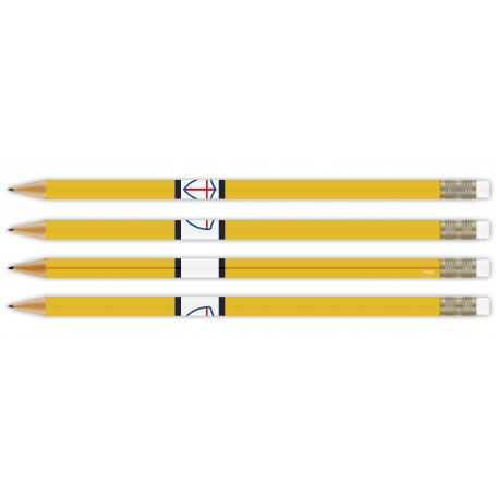 Acube 107 - Kit 50 Matite Bic con Gomma Sampdoria