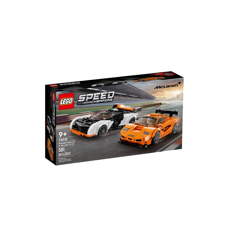 Lego 76918 - Speed Champions - McLaren Solus GT & McLaren F1