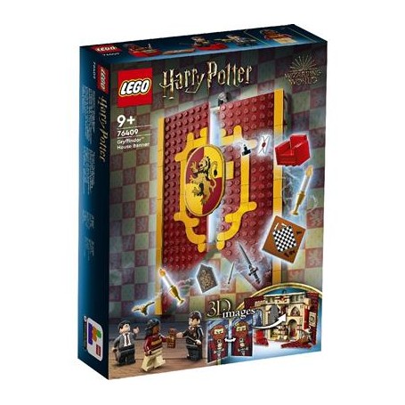 Lego 76409 - Harry Potter - Stendardo della Casa Grifondoro