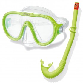 Intex 55642 - Set Maschera e Boccaglio Reef Rider Bambini 8+