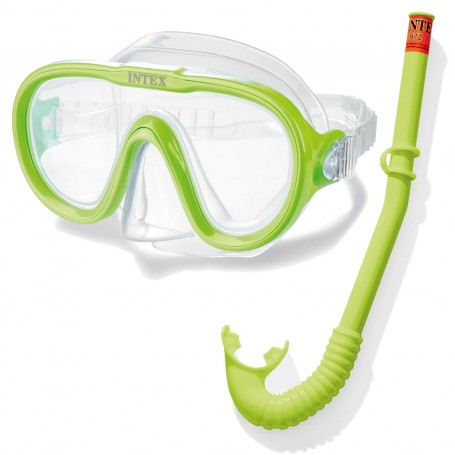 Intex 55642 - Set Maschera e Boccaglio Reef Rider Bambini 8+