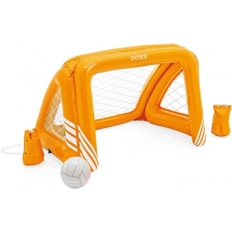 Intex 58507 - Porta da Calcio o Pallanuoto Gonfiabile con Palla 140 x 89 x 81 cm