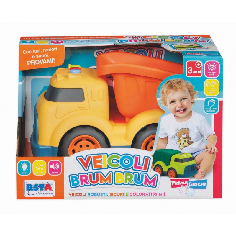 Rstoys 11506 - Primigiochi Veicoli Brum Brum Luci e Suoni Ass