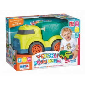 Rstoys 11506 - Primigiochi Veicoli Brum Brum Luci e Suoni Ass