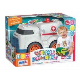 Rstoys 11506 - Primigiochi Veicoli Brum Brum Luci e Suoni Ass