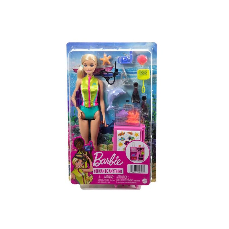 Mattel HMH26 - Barbie - Barbie Biologa Marina