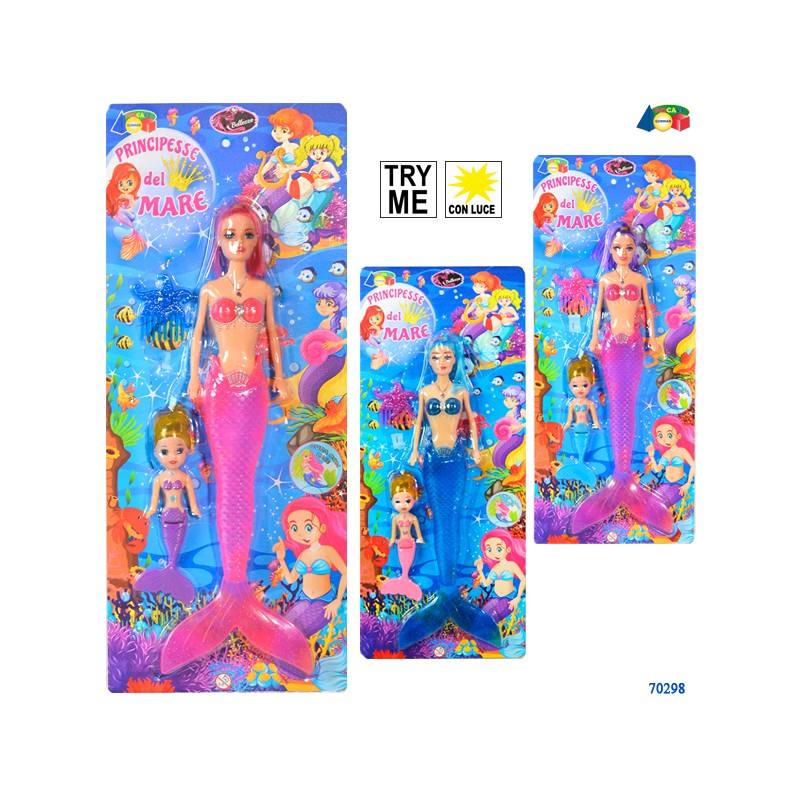 Ginmar 70298 - Blister Sirene Principesse del Mare