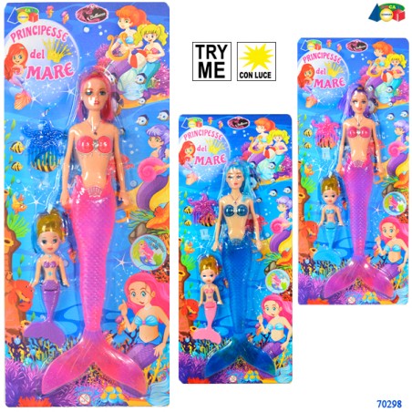 Ginmar 70298 - Blister Sirene Principesse del Mare