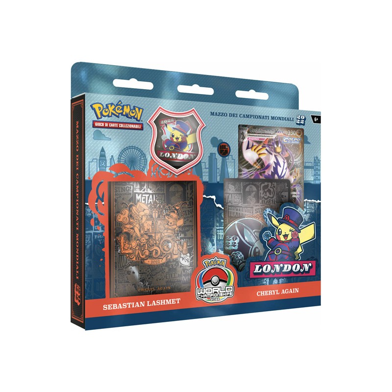 Game Vision 60286 - Pokémon - Mazzo dei Campionati Mondiali World Championship 2022