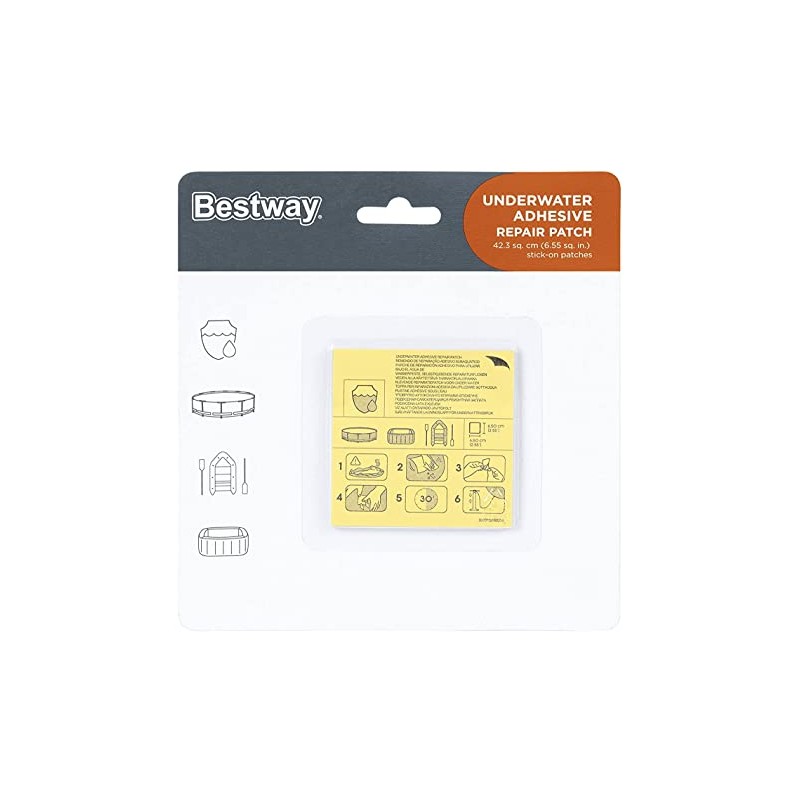 Bestway 62091 - Set Adesivi Riparazione Gonfiabili