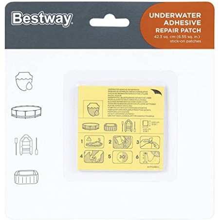 Bestway 62091 - Set Adesivi Riparazione Gonfiabili