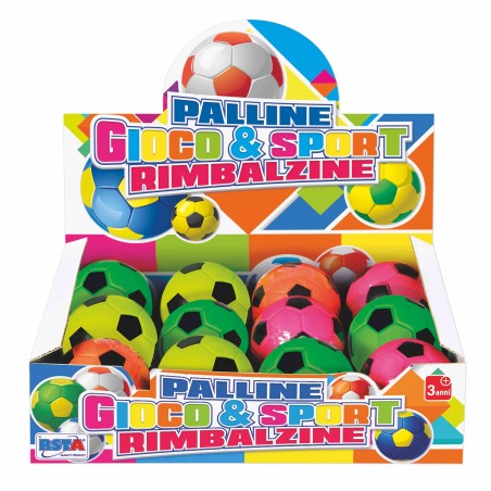 Rstoys 11579 - Palla Sport Rimbalzine Display 12 pz