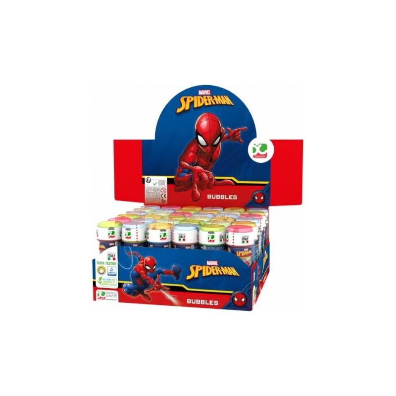 Dulcop 5130 - Bolle Di Sapone Piccole Spider-Man Conf.36 pz