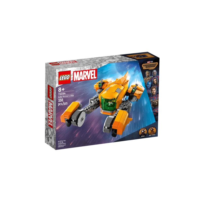 Lego 76254 - Marvel - Astronave di Baby Rocket