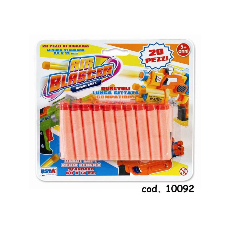 Rstoys 10092 - Blister 20 Dardi Air Blaster