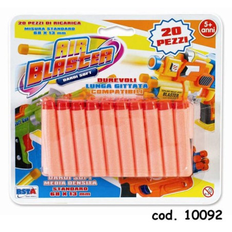 Rstoys 10092 - Blister 20 Dardi Air Blaster