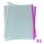 Favorit 501010 - Coprilibro Neutro Silk Trasparente Buccia D'arancia 57x36 cm