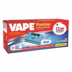 Vape 427001 - Piastrine Zanzare 30pz