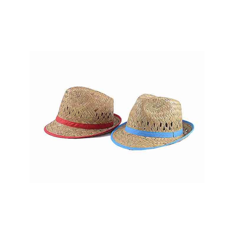 Finardi 31SE - Cappello Alpinetto Paglia Bimbo con Bordature