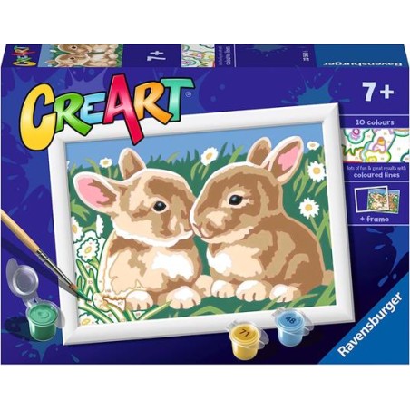 Ravensburger 23563 - Creart - Coniglietti