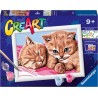 Ravensburger 23562 - Creart - Gattini Amici