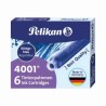 Pelikan 4001B - Cartucce Stilografiche 4001 Blu Conf. 6 pz