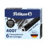 Pelikan 4001 - Cartucce Stilografiche 4001 Nero Cf.6 pz.