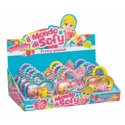 Rstoys 11551 - Borsetta Sofy Minidoll Cuoricino Display 12 pz