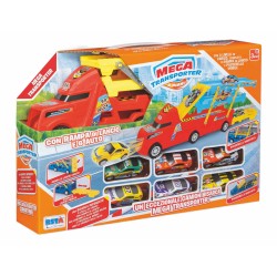 Rstoys 11515 - Camion Bisarca con 6 Auto Die-Cast