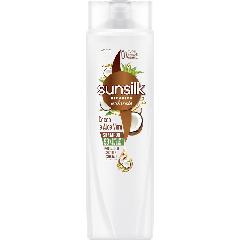 Sunsilk 1277 - Shampoo Cocco e Aloe Vera 250 ml