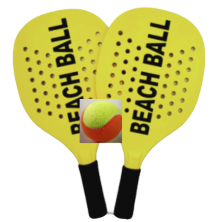 Fratelli Pesce 8519 - Racchette Beach Tennis con Pallina