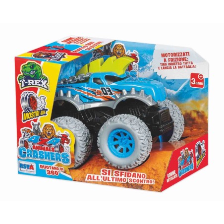 Rstoys 11511 - Veicoli 4x4 Animal Crasher Dino a Frizione
