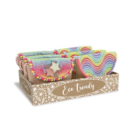 Teorema 52194 - Eco Bag Borsetta Arcobaleno con Tracolla