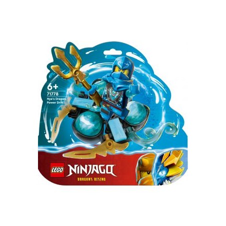 Lego 71778 - Ninjago - Drift Del Potere Del Drago Spinjitzu Di Nya