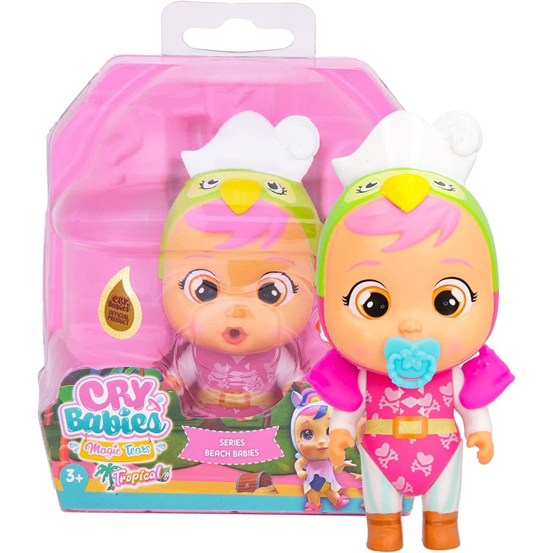 Imc Toys 916098 - Cry Babies - Tropical Beach Babies