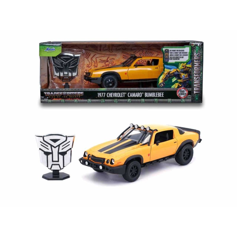 Simba 2008 - Jada - Chevrolet Camaro 1977 Transformers Bumblebee Scala 1:32