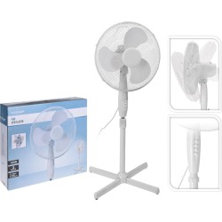 Koopman 5000030 - Ventilatore Piantana 125 cm D.40cm 3 Velocità