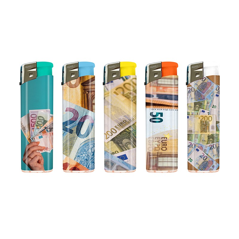 Atomic 3648003 - Accendini Elettronici Ricaricabili Euro Conf.50 pz