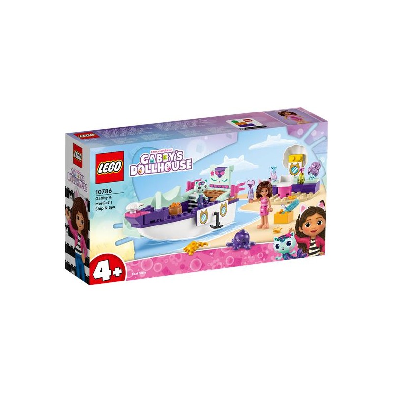 Lego 10786 - Gabby's - La Nave del Benessere di Gabby e Siregatta