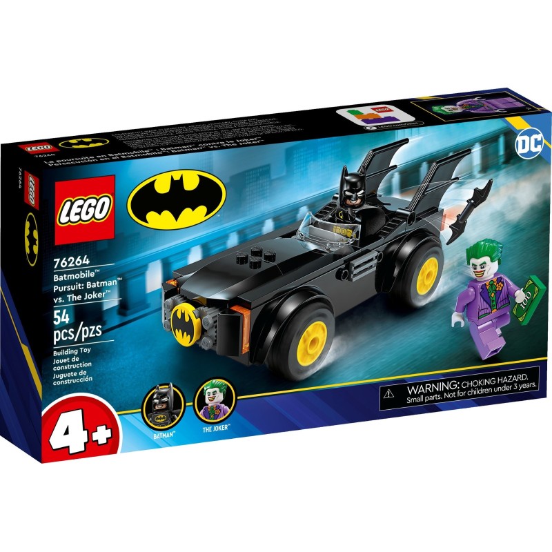 Lego 76264 - Batman - Inseguimento sulla Batmobile: Batman vs. The Joker