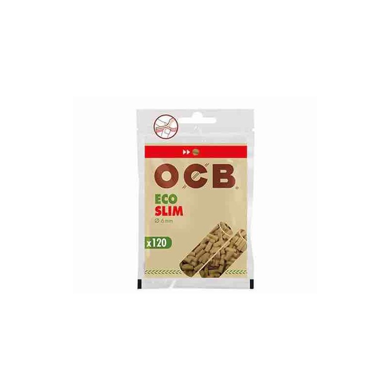 Ocb 6134 - Filtri Ocb Slim 6mm Ecology Conf.34 Buste da 120 pz