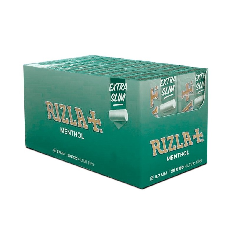 Rizla 1542 - Filtri Ultra Slim 5,7mm Menthol Conf.20x120 Filtri