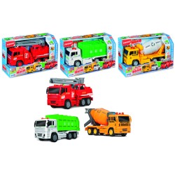 Rstoys 11626 - Camion da Lavoro a Frizione Luci e Suoni 3 Ass